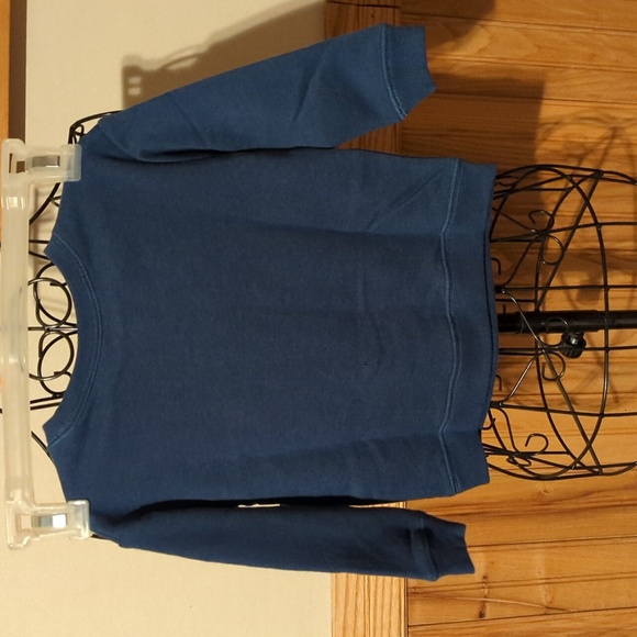 Kohl's Love Te Amo Liebe Jetaime Sweatshirt Baby 18 Months M So Soft Blue NEW - Picture 9 of 13